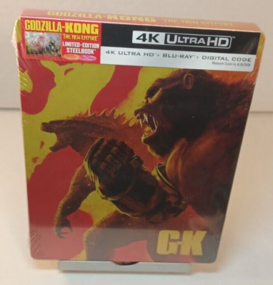 Godzilla x Kong The New Empire 4K Steelbook- NEW-Box Shipping with Tracking-image