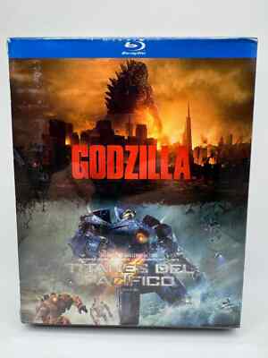Godzilla / Titanes Del Pacifico Boxset Blu-ray NEW IN PLASTIC SPANISH VERSION-image