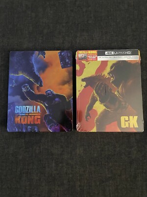 Monsterverse- Godzilla VS Kong 4k UHD  / Godzilla X Kong UHD Steelbook SET-image
