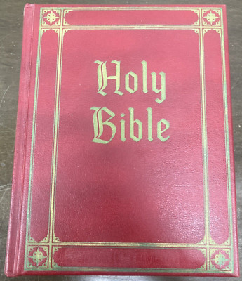 Vintage 1965 Holy Bible Guiding Light Edition King James Good Counsel Publishing-image