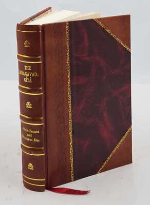 The Bhagavad-Gita : With Samskrit Text, Free Translation Into En [Leather Bound]-image