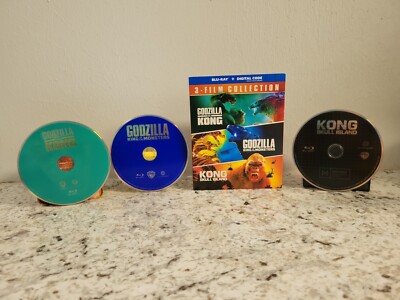 Godzilla Vs. Kong / Godzilla: King of the Monsters / Kong: Skull Island Blu-Ray-image
