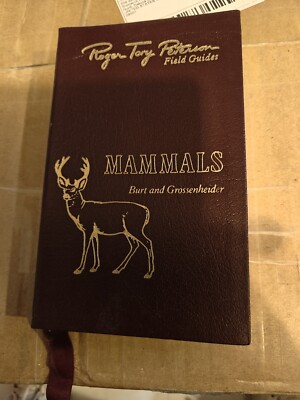 Mammals Roger Tory Peterson Field Guides Easton Press Leather Collector's -image