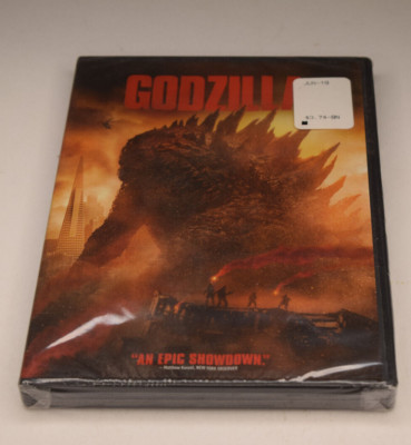 Godzilla (DVD - Widescreen) 2014 New & Factory Sealed Fast Shipping-image