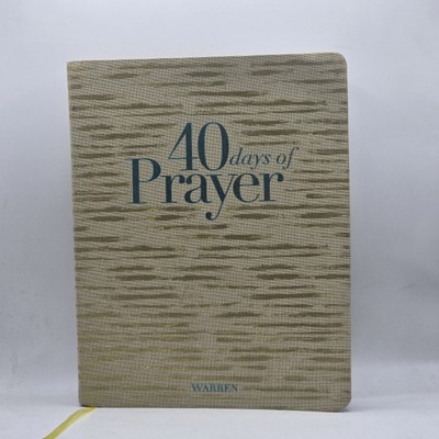40 DAYS OF PRAYER STUDY GUIDE By Rick Warren (CLEAN) -image