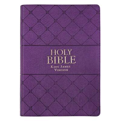 Holy Bible Super Giant Print Faux Leather Red Letter Edition (KJV)-image
