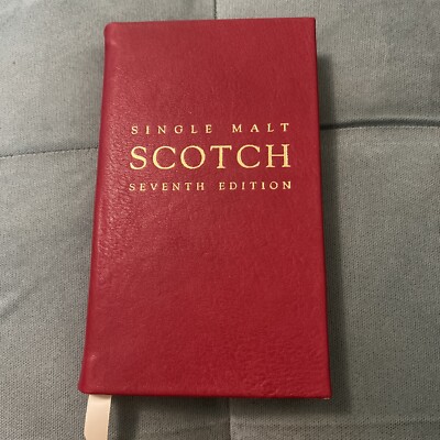 Complete Guide to Single Malt Scotch Red Leather Hardcover 7th Edition Orvis EUC-image
