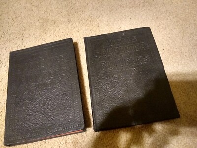 Audels Carpenters and Builders Guides Vols 2 & 4 1943 Frank Graham &Thomas Emery-image