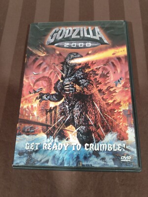 Godzilla 2000 (DVD, 1999) Takao Okawara Kaiju Monster Film-image