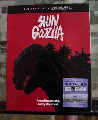Shin Godzilla 2016 Funimation blu-ray Dvd Combo w/ Slip Cover Preowned Like New-image