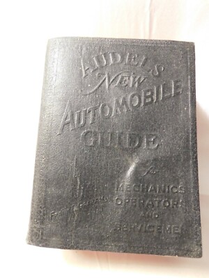 Audels Automobile Guide Mechanics Book 1949-image