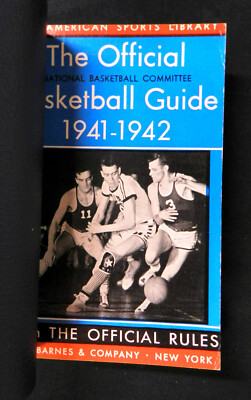 1941 -42 Official NBC Basketball Guide Leatherbound-image