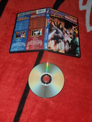 Godzilla vs Mothra Godzilla vs King Ghidora Dual Feature DVD 1998 Closed Caption-image