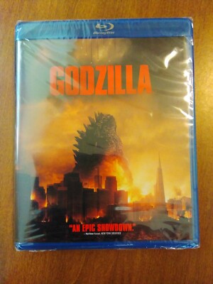 NEW!!! Godzilla  Blu-ray Only NO Digital No Slipcover SEALED -image
