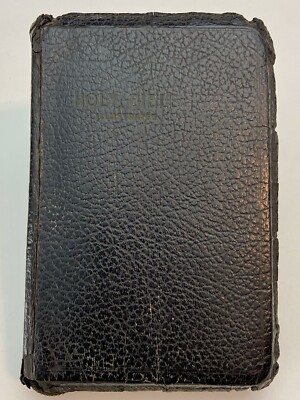 Vintage KJV Holy Bible Zip Up Leather World Publishing Company. See Pictures.-image