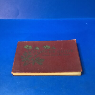 Flower Guide Wild Flowers East Of The Rockies Revised Edition 1930 Pocket Book-image