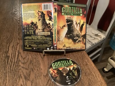 Godzilla Final Wars Used DVD 2004 Classic Terror Monsters Free USA Shipping-image