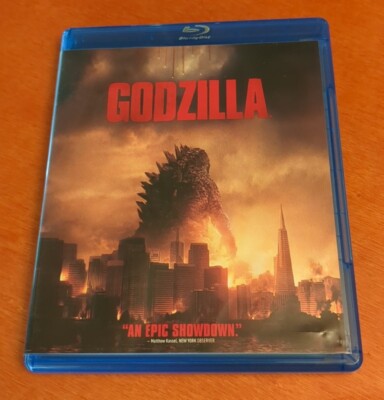 Godzilla Blu-ray Ken Watanabe  Bryan Cranston  Elizabeth Olsen  Gareth Edwards-image