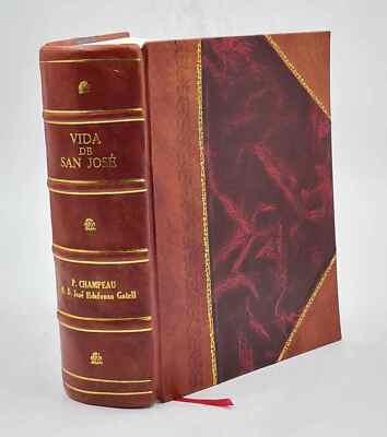 Vida De San Jos? 1886 [Leather Bound]-image