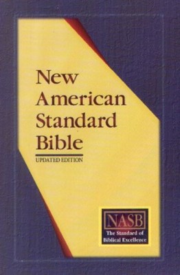 NASB ULTRATHIN REFERENCE BIBLE (BURGUNDY, BONDED LEATHER) By The Lockman VG-image