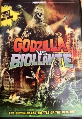 Godzilla vs. Biollante DVD 2012 Miramax Action Sci-Fi Classic -image