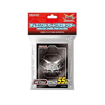 Yu-Gi-Oh! Japanese Version Duelist Card Protector Arc-V Black Arc Five 55_-image