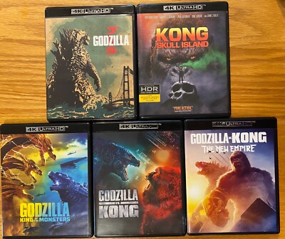 Godzilla Kong Skull Island King of the Monsters Godzilla Kong New Empire 4K-image