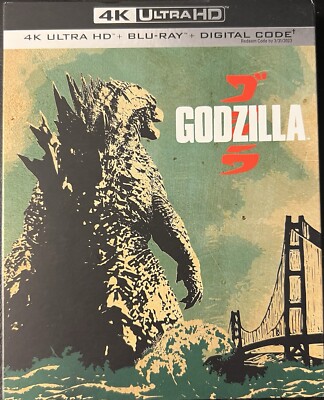 Godzilla 4K UHD + Blu-ray w/slipcover no digital -image