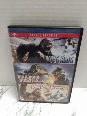 King Kong, King Kong vs Godzilla, King Kong Escapes, DVD Set-image