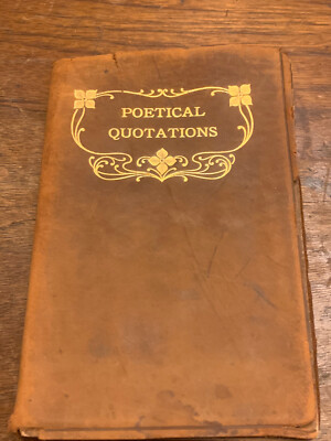 George W Power 1901 political quotations Leather Bound Collection Of Longfellow-image