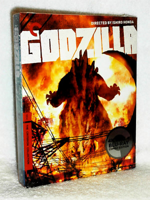 Godzilla (4K/Blu-ray, 2024, CRITERION, 2-Disc) NEW Takashi Shimura monster kaiju-image