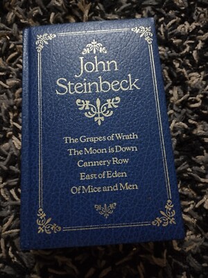 John Steinbeck 5 in 1 Hardcover Book Collection Heinemann/Octopus 2nd Print -image