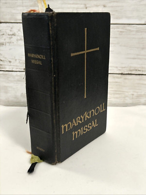 Vintage Catholic Maryknoll Daily Missal of The Mystical Body Hardcover 1961-image