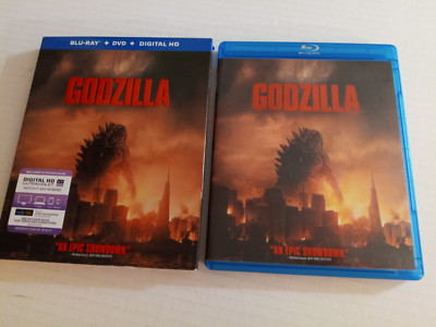 GODZILLA 2014 blu ray DVD And Digital HD Like New-image