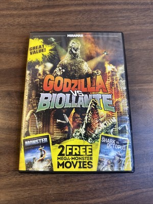 Godzilla Vs. Biollante + Monster + Mega Shark vs. Giant Octopus DVD-image