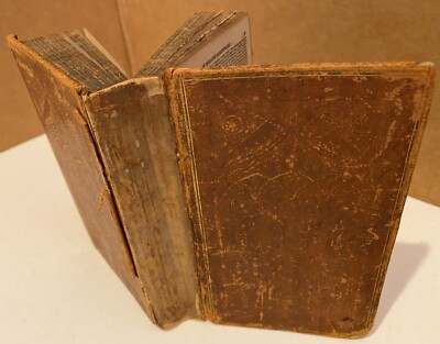 vintage book 25 Shakepeare plays leather missing title page + intro Ben Jonson-image