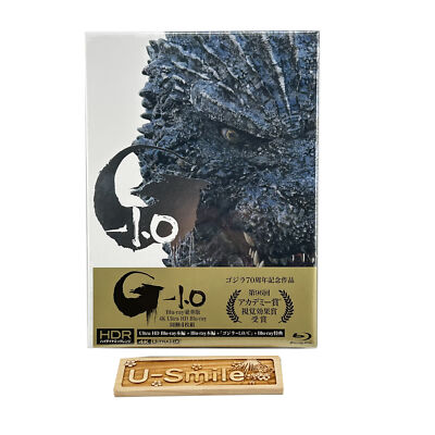 Godzilla Minus One Deluxe Edition 4K Ultra HD+3 Blu-ray+2 Booklet+Case Japanese-image