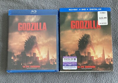 Godzilla (2014) New Sealed Slipcover Blu-ray!-image