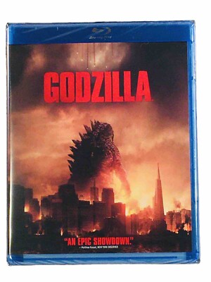 Godzilla (Blu ray + DVD 2014 WS) PG-13 Sci Fi Monster Kaiju NEW / NO CODE-image