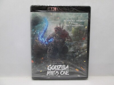 Godzilla Minus One 4K Ultra HD Blu-ray  New Sealed-image