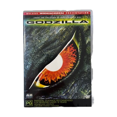 Godzilla | (DVD, 1998) Deluxe Widescreen Presentation-image