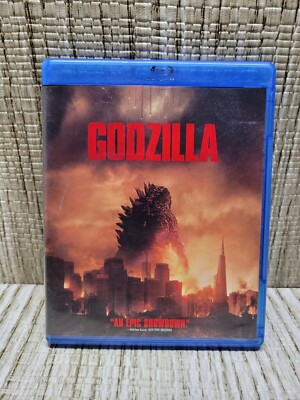 Godzilla (Blu-ray, 2014) BLU RAY DVD-image