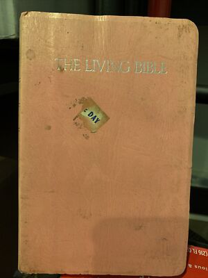 Living Bible Deluxe Award-3709 Dusty Rose Imitation Leather by Anonymous-image