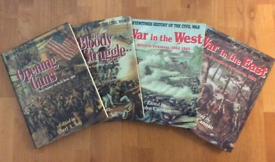 Eyewitness History Of The Civil War. Four Book Box Set. Very Nice.-image