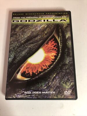 Godzilla 1998 (DVD) Deluxe Widescreen Presentation, Matthew Broderick-image