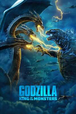 Godzilla: King of the Monsters (Blu-ray, 2019) 1 Disc - WITHDRAWN LIBRARY ITEM-image