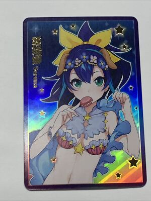 Serena Cute Arc-V Duel Hot Sexy ACG Goddess Waifu Card Girl Holo Yugioh Anime-image