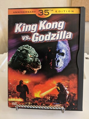 King Kong Vs. Godzilla (DVD, 1998, Anniversary 35th Edition) Snapper Case M28 -image