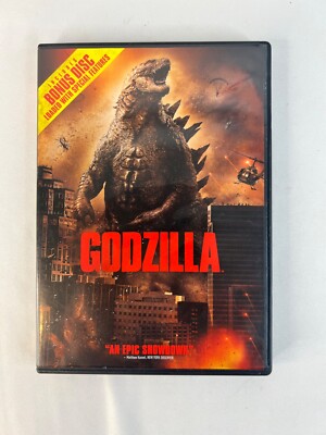 Godzilla (DVD, 2014, 2-Disc Set) Like New-image