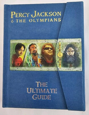 Percy Jackson and the Olympians The Ultimate Guide 1st Edition w/ All 9 Cards-image